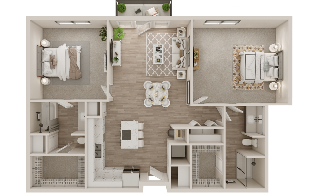 B1 A 2 bed 2 bath 1260 Sq Ft B1 A 2 bed 2 bath 1260 Sq Ft